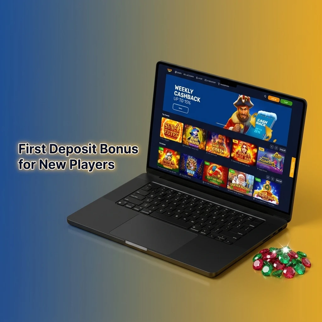 First deposit welcome bonus 375% plus 300 free spins for new casino players, 10 GBP minimum, 35x wagering in 7 days