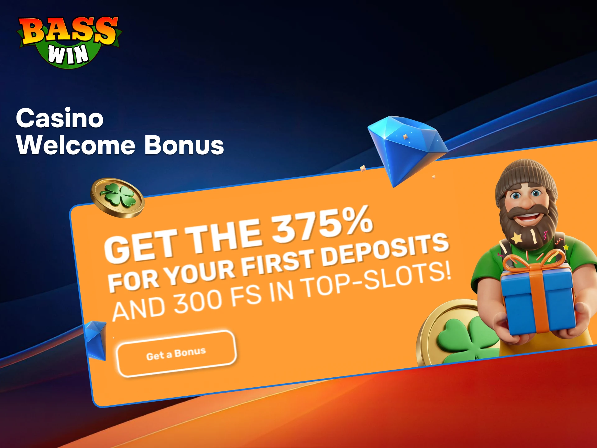 Claim your massive BassWin casino welcome bonus and start spinning the reels with extra funds.